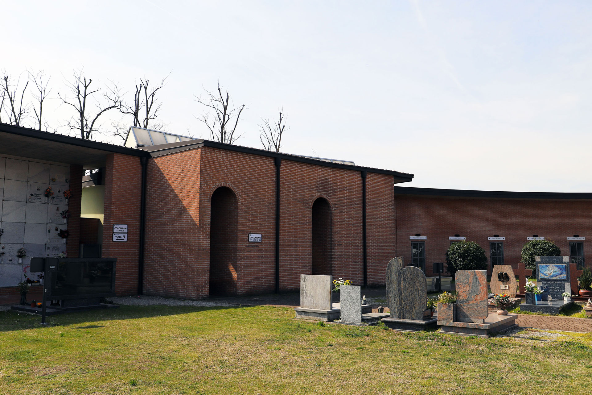 Cimitero Rivolta d'Adda_Ampliamento colombari lato ovest