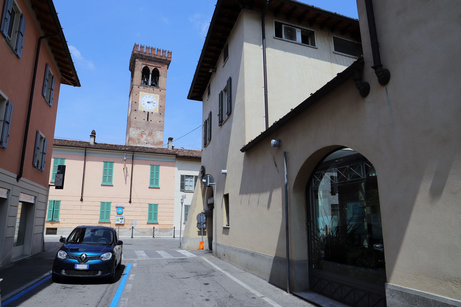 Ampliamento Banca BCC - vista verso la Basilica