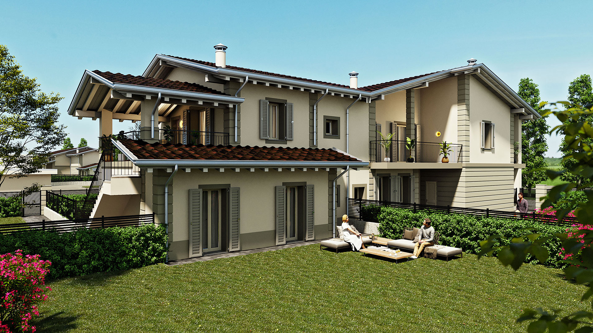 Isonzo 25, edificio B, prospetto est