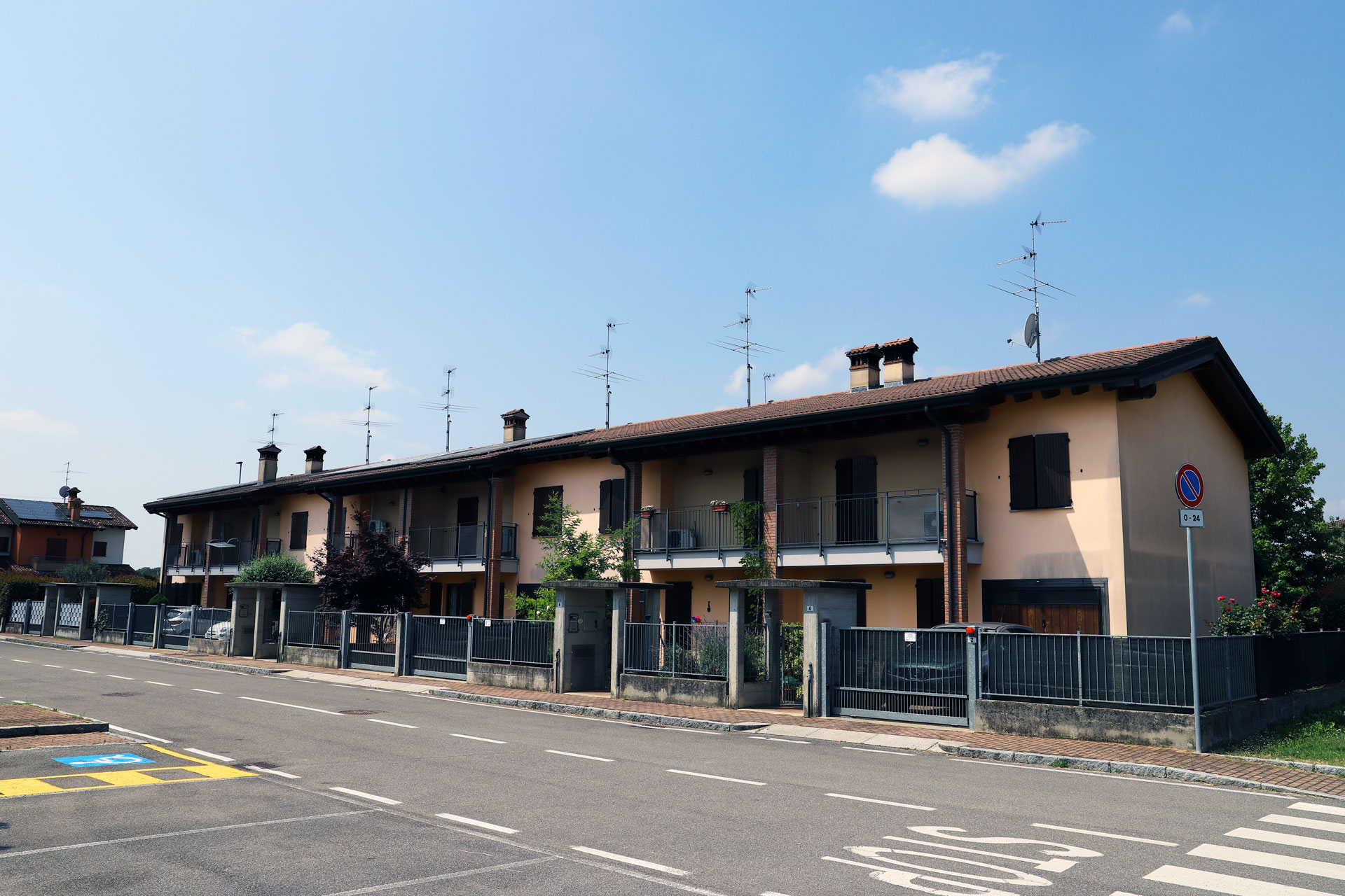 Residenza via Quattrocchi - prospetto nord-est