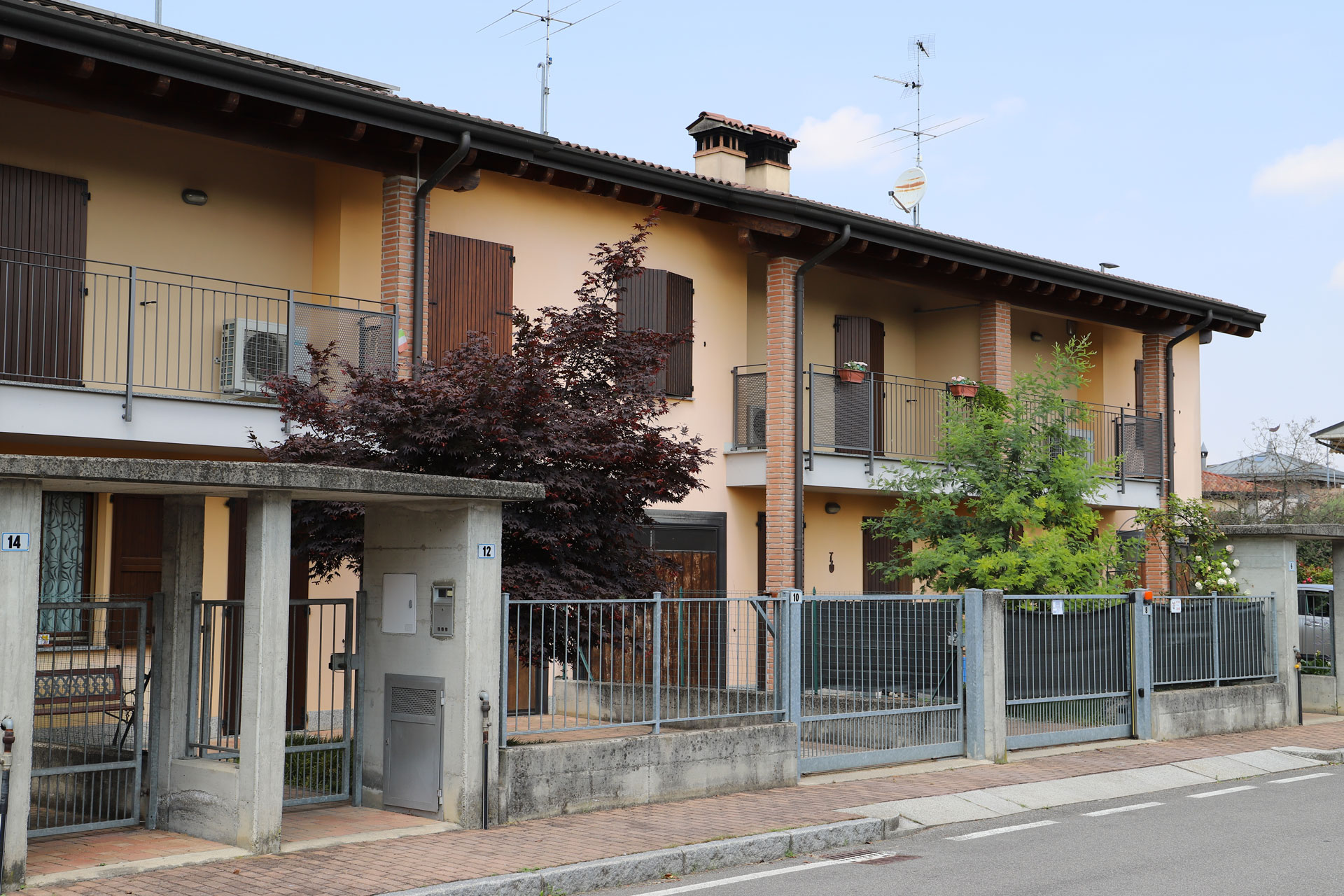 Residenza via Quattrocchi - prospetto sud-est
